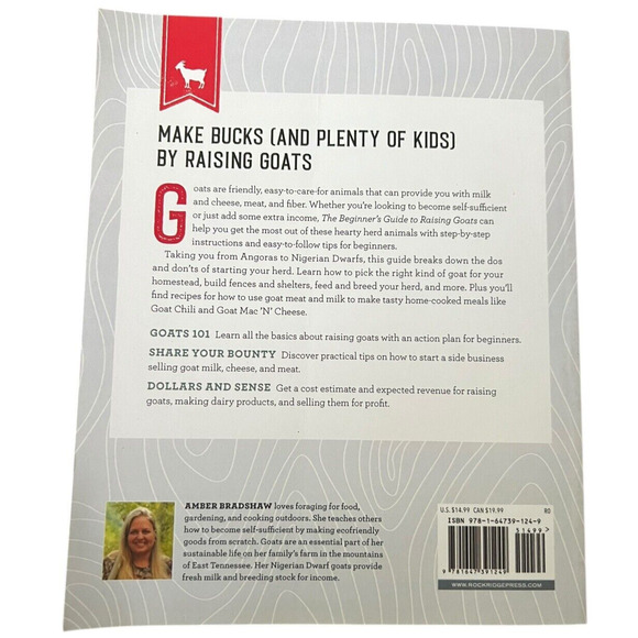 The Beginner's Guide to Raising Goats How to Keep a Happy Herd Like NEW - Picture 2 of 4